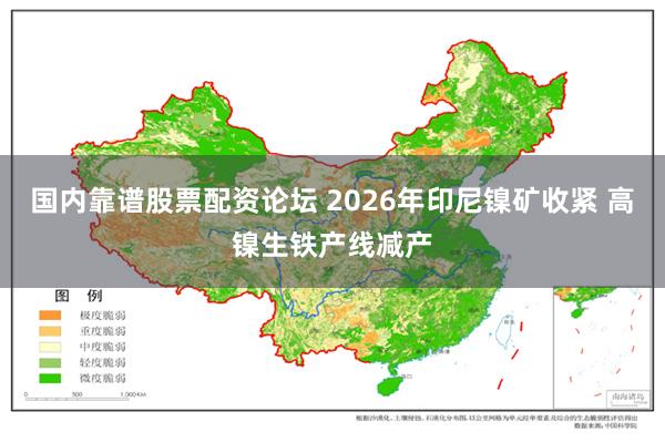 国内靠谱股票配资论坛 2026年印尼镍矿收紧 高镍生铁产线减产
