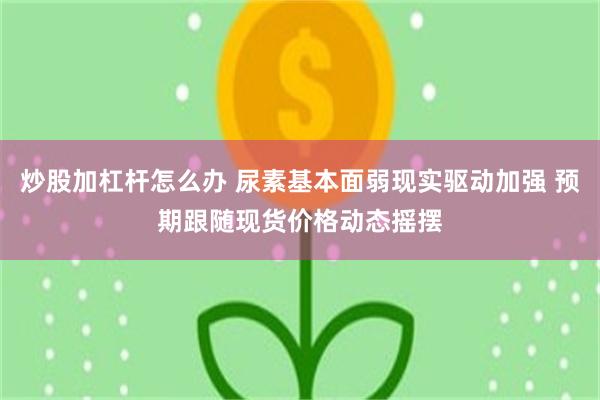 炒股加杠杆怎么办 尿素基本面弱现实驱动加强 预期跟随现货价格动态摇摆