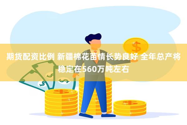 期货配资比例 新疆棉花苗情长势良好 全年总产将稳定在560万吨左右