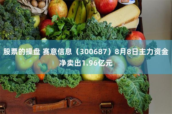 股票的操盘 赛意信息（300687）8月8日主力资金净卖出1.96亿元