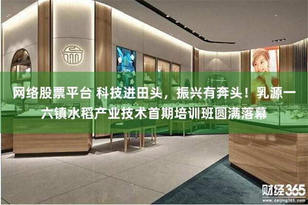 网络股票平台 科技进田头，振兴有奔头！乳源一六镇水稻产业技术首期培训班圆满落幕