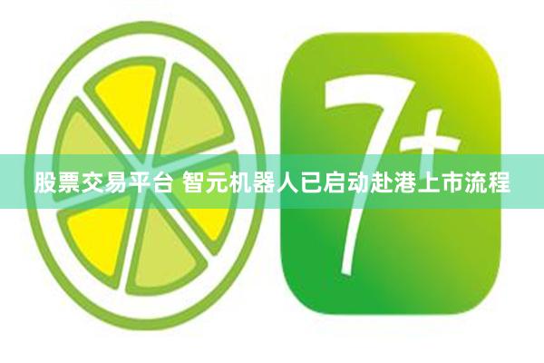 股票交易平台 智元机器人已启动赴港上市流程