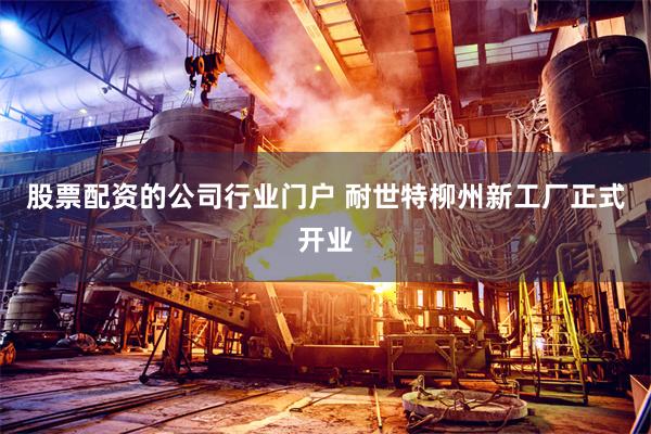 股票配资的公司行业门户 耐世特柳州新工厂正式开业