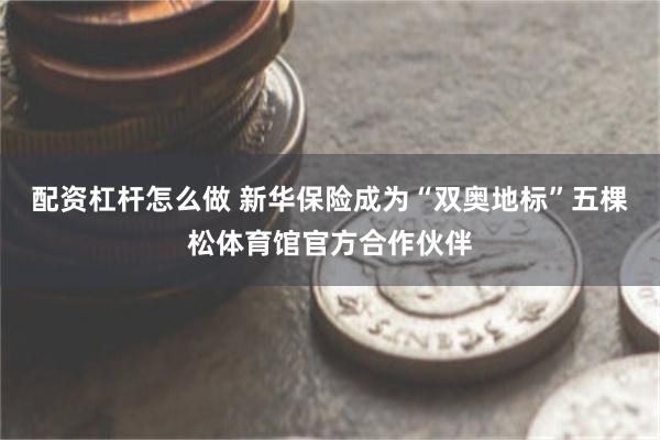配资杠杆怎么做 新华保险成为“双奥地标”五棵松体育馆官方合作伙伴